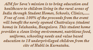 Charity of the Month- Aim For Seva